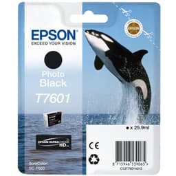 Epson blækpatron UltraChrome HD T7601 Foto Sort