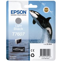 Epson UltraChrome HD T7607 mustekasetti (vaalea musta)