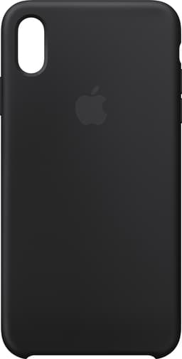 iPhone Xs Max silikonfodral (svart)