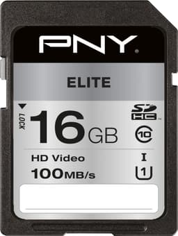 PNY Elite SDHC-minnekort 16 GB