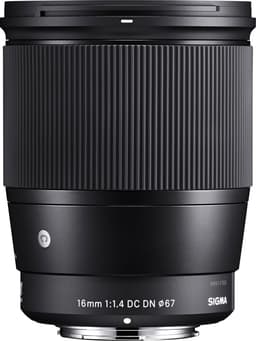 Sigma AF 16 mm f/1,4 DC DN Contemporary vidvinkelobjektiv Sony E-mount