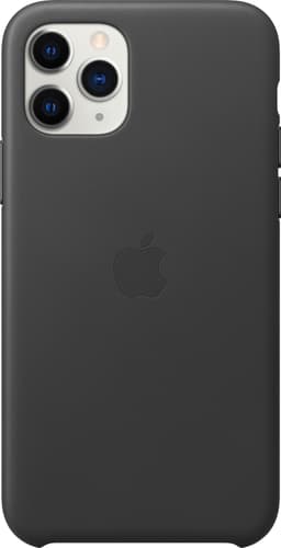 iPhone 11 Pro läderfodral (svart)