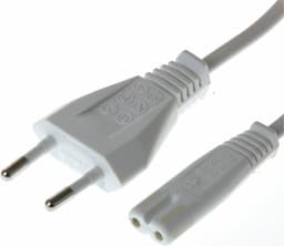 Qbulk apparatkabel C7 (5 m/vit)