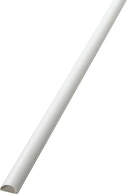 Dekorativ halvcirkel kabelskjuler 2m (hvid)