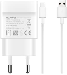 Huawei USB-C verkkovirtalaturi (valkoinen)