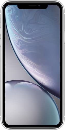 iPhone XR 128 GB (hvit)