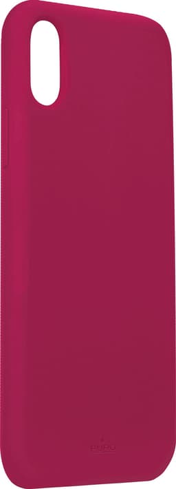 Puro Icon deksel iPhone XR (fuchsia)