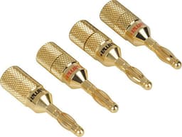 Hama banankontakter för högtalare (4-pack)
