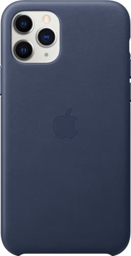 iPhone 11 Pro læderetui (mid blue)