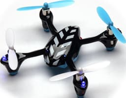 Hubsan X4 Mini quadcopter drone (blå)