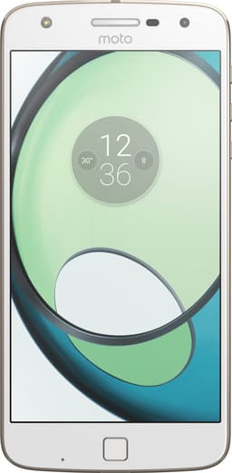 Motorola Moto Z Play älypuhelin (valkoinen/kulta)