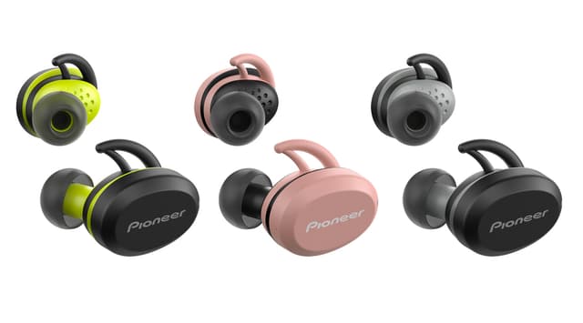 Pioneer SE-E8TW - trådlösa In-Ear-hörlurar Gul