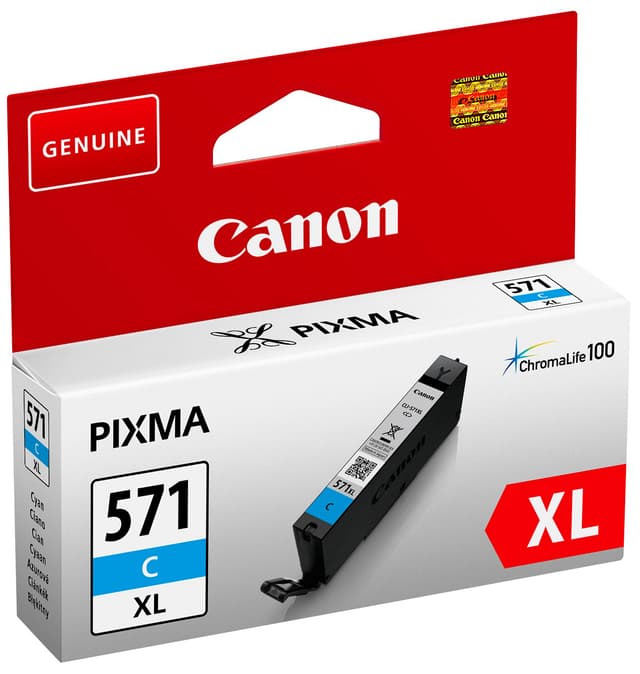 Canon blekkpatron CLI-571XL Cyan