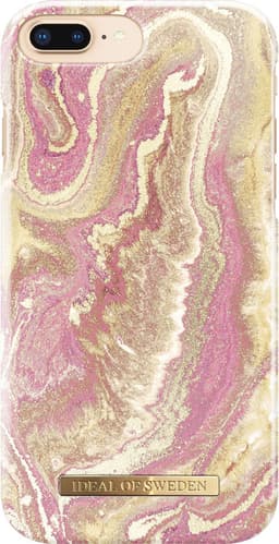 iDeal Fashion iPhone 6/6S/7/8 Plus suojakuori (Golden Blush Marble)