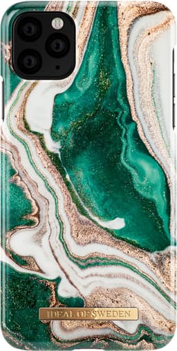 iDeal fashion cover til Apple iPhone 11 Pro Max (golden jade marble)