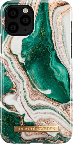 iDeal Fashion Apple iPhone 11 Pro suojakuori (Golden Jade Marble)