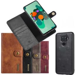 DG-Ming Lommebok 2i1 Huawei Mate 30 Lite (SPL-L29)  - brun
