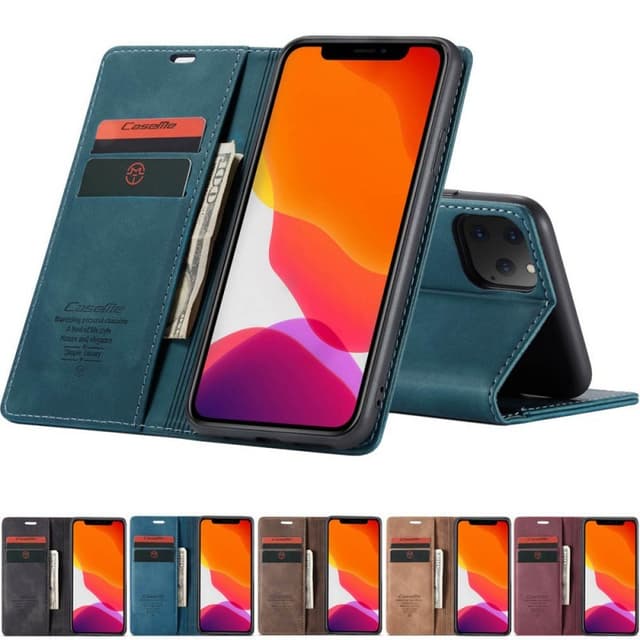 CaseMe Smart Magnet FlipCase Apple iPhone 11 Pro (5.8 ")  - kaffe