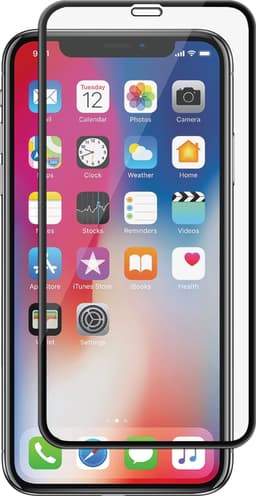 Panzer Full-Fit iPhone XR/11 näytönsuoja (musta)