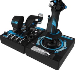 Logitech G Saitek X56 Rhino flight control system
