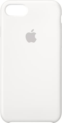 Apple iPhone 7 silikonikuori (valkoinen)