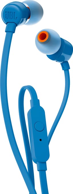 JBL in-ear hörlurar T110 (blå)