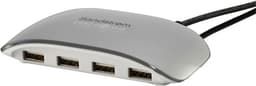 Sandstrøm USB-hub m. 7 x USB 2.0-porter