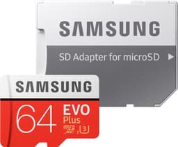 Samsung Evo Plus Micro SDXC UHS-3 kort 64 GB