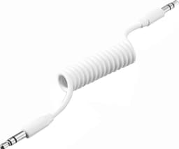 Sandstrøm AUX-kabel 1m (hvit)