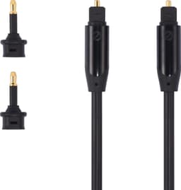 Sandstrøm Optisk Kabel (2 m - svart)
