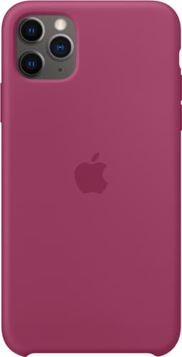 iPhone 11 Pro Max silikoninen suojakuori (granaattiomena)