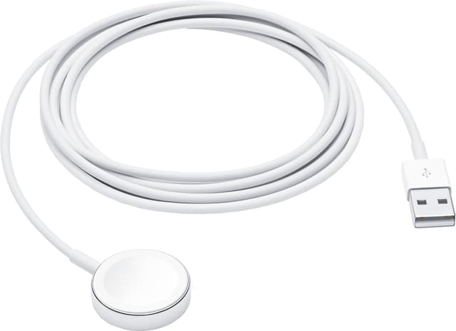 Apple Watch magnetisk laddningskabel 2 m (vit)
