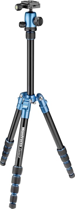 Manfrotto Element Traveller lille tripod med kuglehoved (blå)
