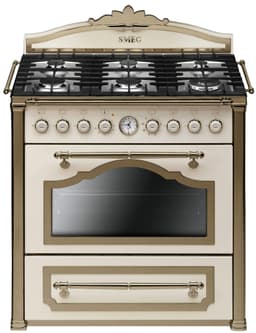 Smeg Cortina gaskomfur CC9GPO