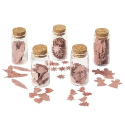 Broste copenhagen jul abel ornamenter i glass 5 pk