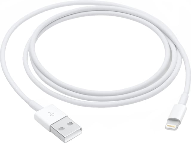 Apple Lightning til USB-kabel 1 m (hvit)