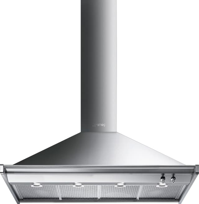 Smeg Serie Classic Vägghängd Köksfläkt KD120HXE (rostfri 120cm)