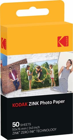 Kodak Zink fotopapir til instant kamera (50-pak)