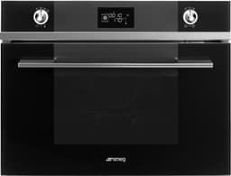 Smeg Linea 45 cm kompaktovn SF4102VCN (sort)