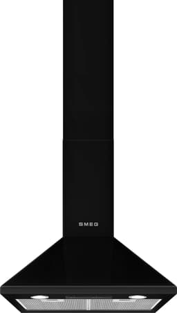 Smeg Serie Neutral Vägghängd Köksfläkt KSED65NEE (svart 60cm)