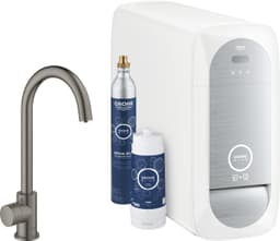 Grohe Blue Home Mono C vandhane startersæt (hard graphite)