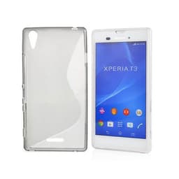 S-Line Silicone Cover til Sony Xperia T3 (D5103) : farve - Grå
