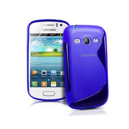 S Line silikon skal Samsung Galaxy Fame (GT-s6810) Blå