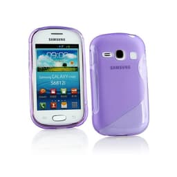 S-Line Silicone Cover til Samsung Galaxy Fame (GT-s6810) : farve - lilla