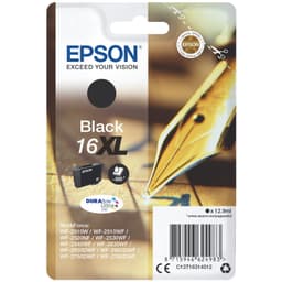 Epson blekkpatron DuraBrite Ultra 16XL Sort