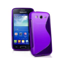 S-Line Silicone Cover til Samsung Galaxy Ace 3 (GT-s7275) : farve - lilla
