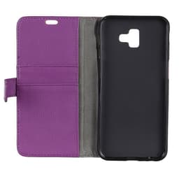 Lompakkokotelo 2-kortti Samsung Galaxy J6 Plus (SM-J610F)  - violetti