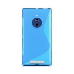 S-Line Silicone Cover til Nokia Lumia 830 (RM-984) : farve - blå