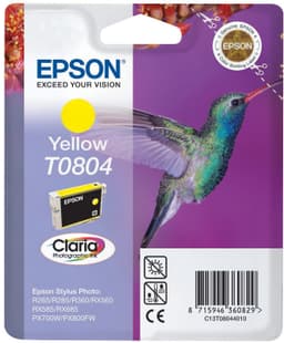 Epson blekkpatron Claria T0804 Gul