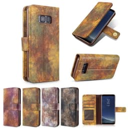 Lommebok forest vintage Samsung Galaxy S8 (SM-G950F)  - Gul